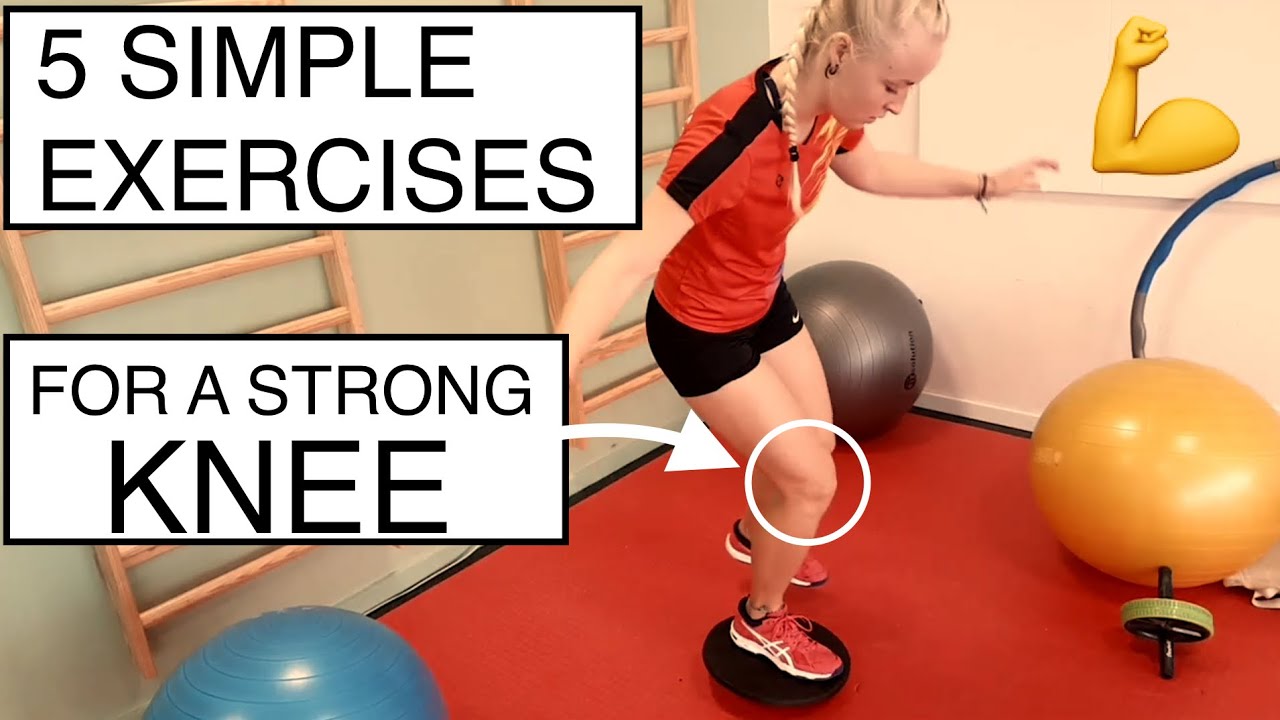 BADMINTON FITNESS 17 5 SIMPLE EXERCISES FOR A STRONG KNEE YouTube