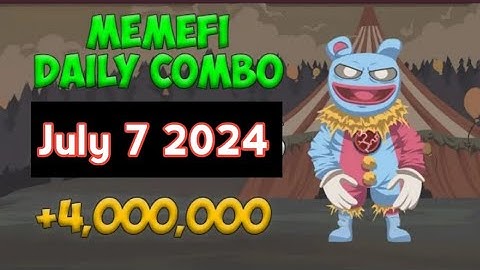 Memefi 7 July secret combo level 6. Memefi secret combo today #memeficoin #memeficombo