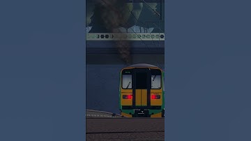 BR Class 153 entering the tunnel on approach to Freston Junction