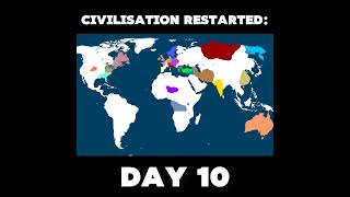 Civilisation Restarted Day 10!! #history #shorts #video