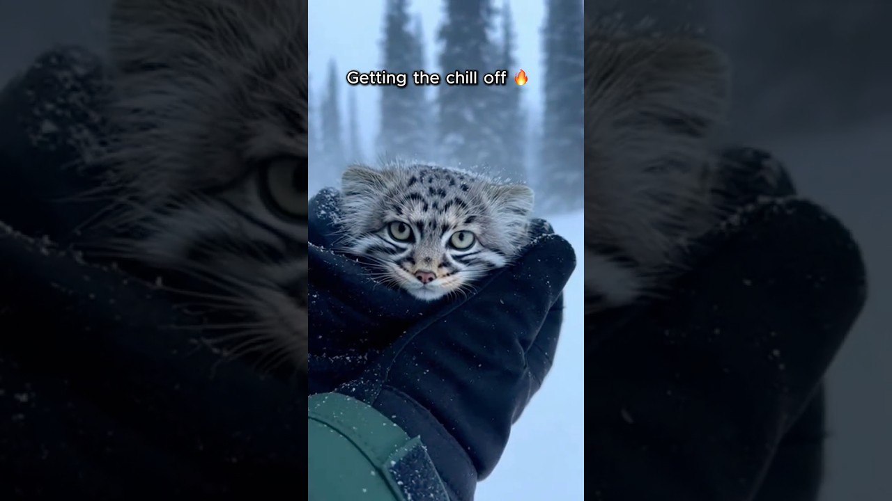 В метель я нашла замерзшего мифического котенка... Я думала, он мертв 😱 