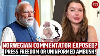 PM Modi VS Norway Journalist: Viral Showdown Or Lack of Depth? The Truth Behind Helle Lyng!