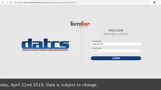 Datcs Client Portal Quick Start