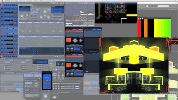 VJ TUTORIAL: Making of THE DROP BOX 1.0 - Modul8 + Mad Mapper