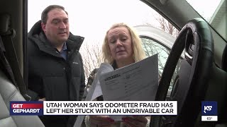 West Jordan car owner says odometer fraud has left her stuck paying thousands on a lemon she can’t d