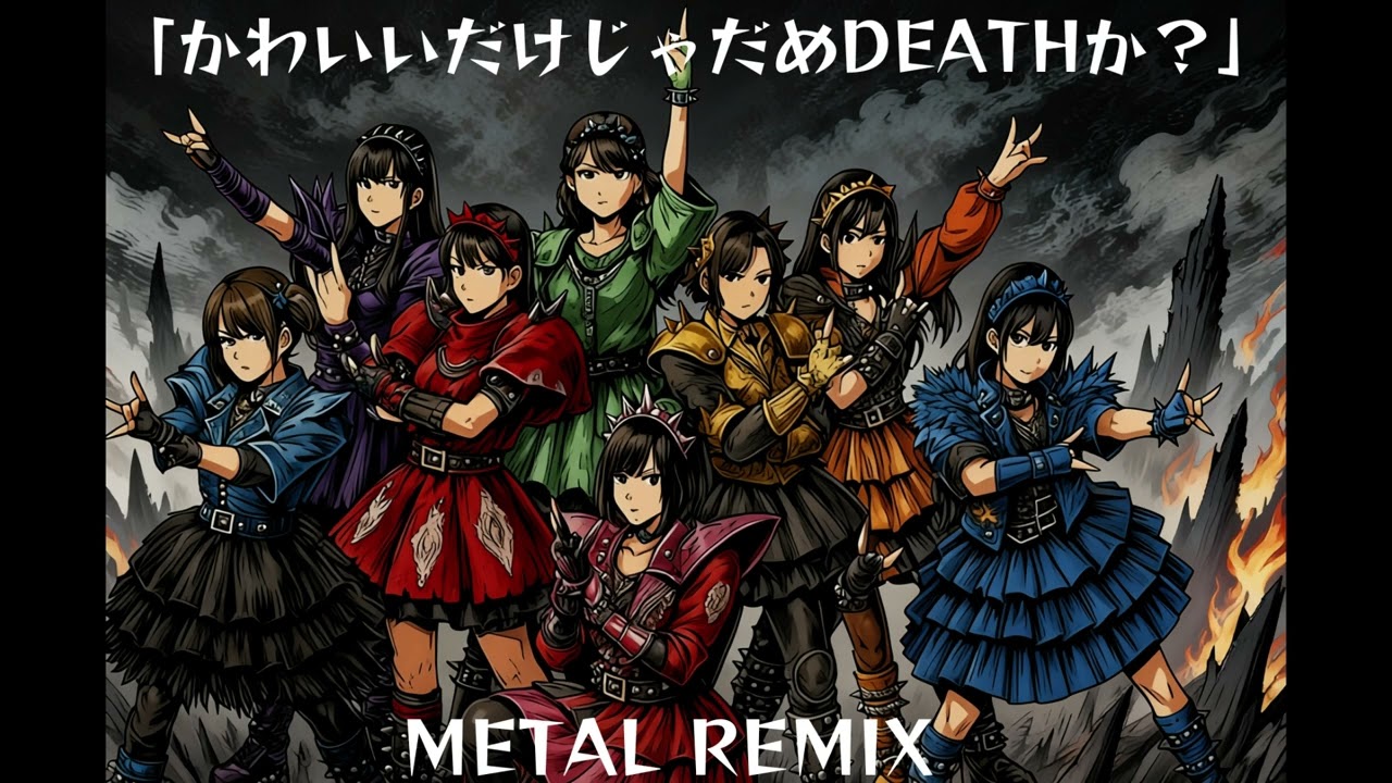かわいいだけじゃだめですか？ / CUTIE STREET (Cover) - METAL REMIX