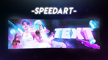 INSANE FORTNITE HEADER SPEEDART //iOS designer// pixelmator