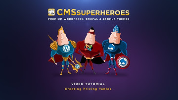 Wordpress Tutorial, Creating Pricing Tables with Custom Post Type & Visual Composer