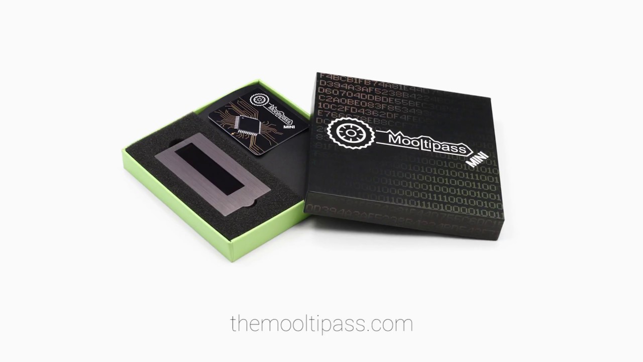 Getting Started with the Mooltipass Mini