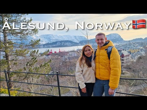 EXPLORING NORWAY'S BEAUTY: ALESUND | AKSLA VIEWPOINT | TRAVEL VLOG