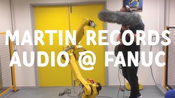 Martin Records Sounds at Fanuc!