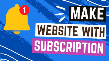 How To Make A Website With Subscription On Wix