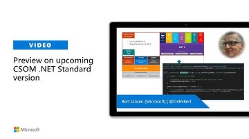 Preview on upcoming SharePoint Online CSOM .NET Standard Version