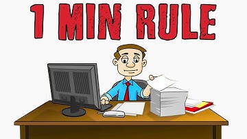 The 1 Minute Rule for Getting Stuff Done