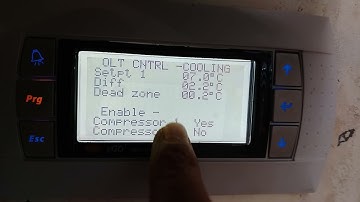 How to operate single compressor in carel controller of double compressor (#circuit).