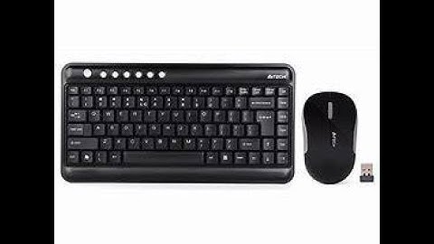 A4TECH 4200N Wireless Keyboard with Wireless Mouse Combo - Part 2