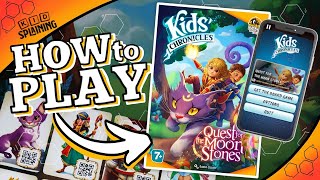 How to Play Kids Chronicles: Quest for the Moon Stone | Board Game Tutorial screenshot 1