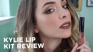 Kylie Lip Kit Dolce K Review + Application! screenshot 4