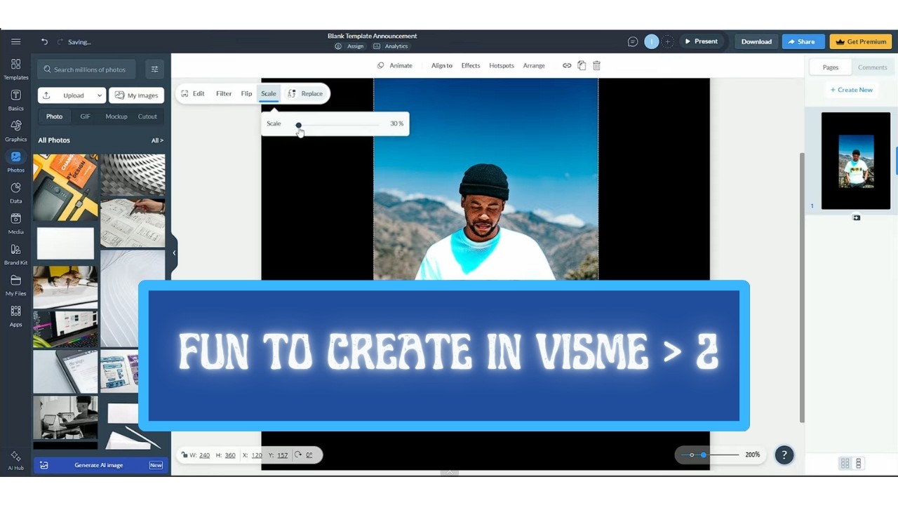 Fun To Create (Visme) -2- - YouTube