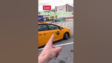 Are Taxi’s or Uber’s cheaper in NYC? (I tested it)