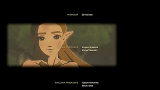 End Credits & Soundtrack The Legend Of Zelda Breath Of The Wild Ost