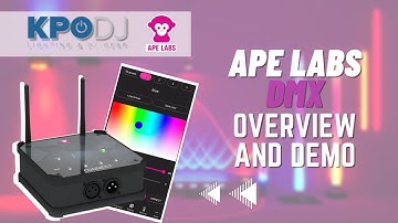 Ape Labs DMX: Now Contral ANY Wash Light Fixture!