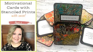 Motivational Cards and Case!