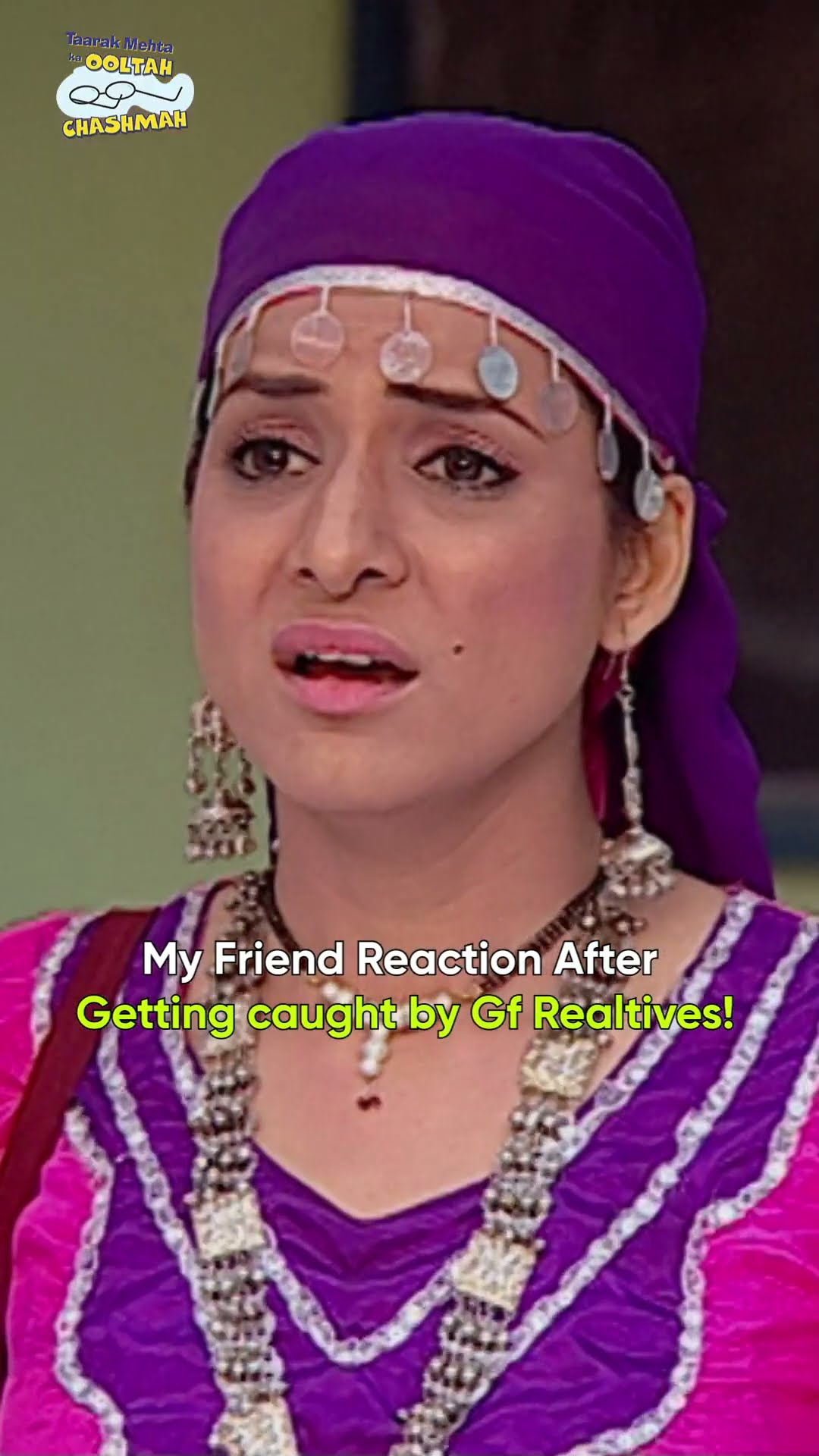 My Friend Reaction after getting caught by gf relatives!#tmkoc #relatable #funny #funnyvideo #comedy