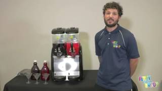 Slushie machine demonstration video- Party Hire Group Wealth