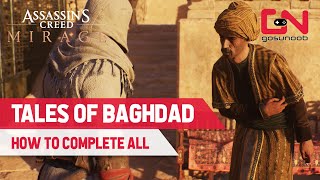 How to Complete All Tales of Baghdad in Assassin's Creed Mirage