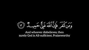 القرآن الكريم | Quran🌴 | كروما شاشة سوداء 🌴 | سورة لقمان - Surah Luqman | القارئ : ياسر الدوسري