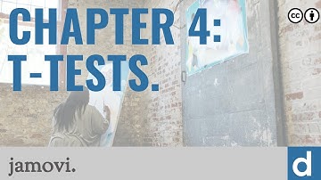 t-tests: chapter overview — jamovi