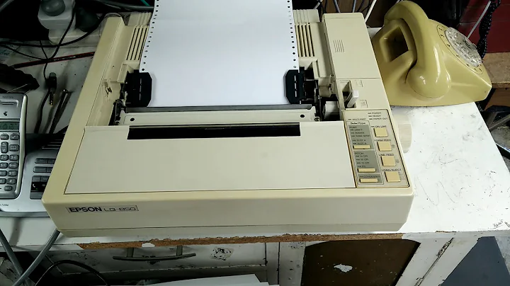 Epson LQ 850 24 pin Dot Matrix Printer
