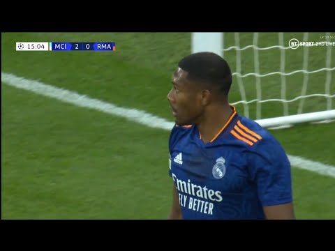 David Alaba Performance VS Manchester City Away 26 4 2022 HD 1080i