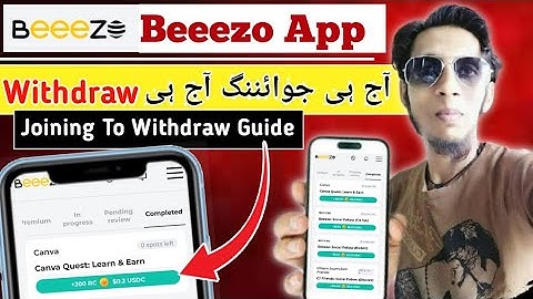 New Beeezo Website Full Guide | Beezo app withdrawal | New Earning Website 2026