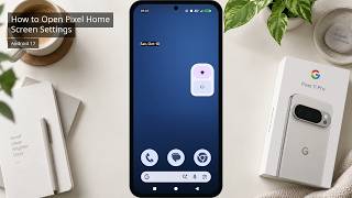 How to Open Pixel Home Screen Settings on Pixel 11 Pro with Android 17