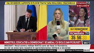 Daniel David, Primul Mesaj După Demisia Din Funcția De Ministru Al Educației