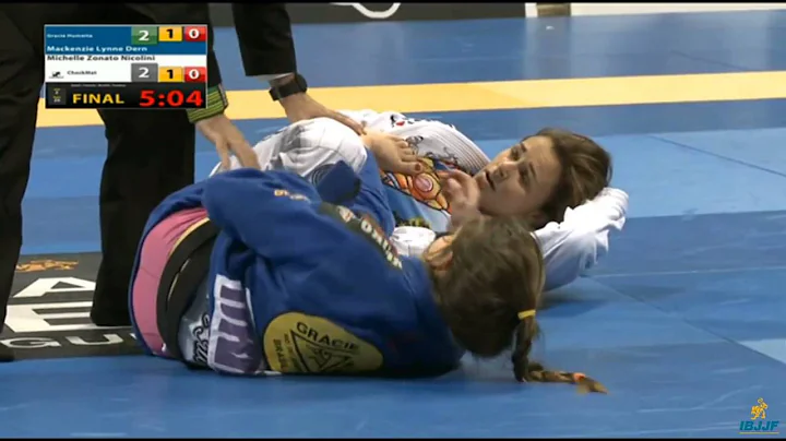 Michelle Nicolini vs Mackenzie Dern worlds 2015