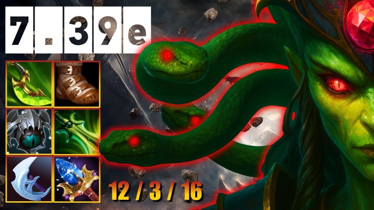 Insane Medusa Carry Gameplay | Meta Hard Carry 7.39e Dota 2 Turbo