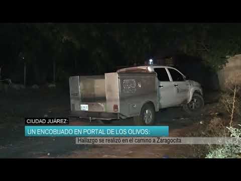 Un encobijado en portal de los olivos