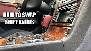 Mercedes W210 Shift Knob Replacement