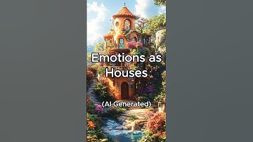 Ai Draws Emotions as Houses! #shorts