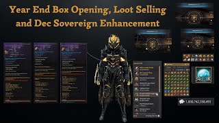 1 Trillion Silver, Box Opening And Loot Selling For 3 Dec Weapon Enhance