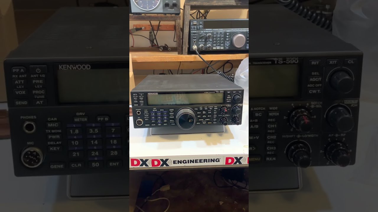 Just Unboxed The New HF Radio Here At WD4PTJ A Kenwood TS 590 SG