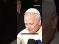 Pope Calls for End to Violence and Renewed Talks
