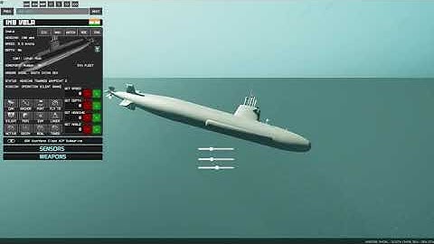 MDO: Submarine Unity Physics Testing, surface breach, underwater lighting