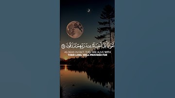 ولا تحسبن الذين قتلوا في سبيل الله أمواتا _ عبدالمحسن الضباح قران سورة آل عمران