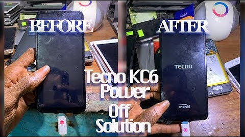 Tecno KC6 Shows Fake Charging Light But Not Powering On ( Dead ) #short #shorts