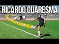 Can ricardo quaresma trivela the ball into a moving car