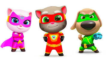 Talking Tom Hero dash - funny videos!! iOS Android Gameplay#talkingtom#youtube